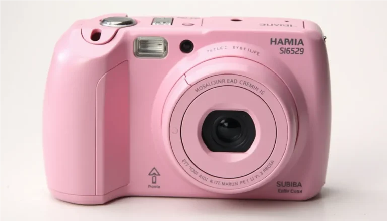 Pink Digital Camera
